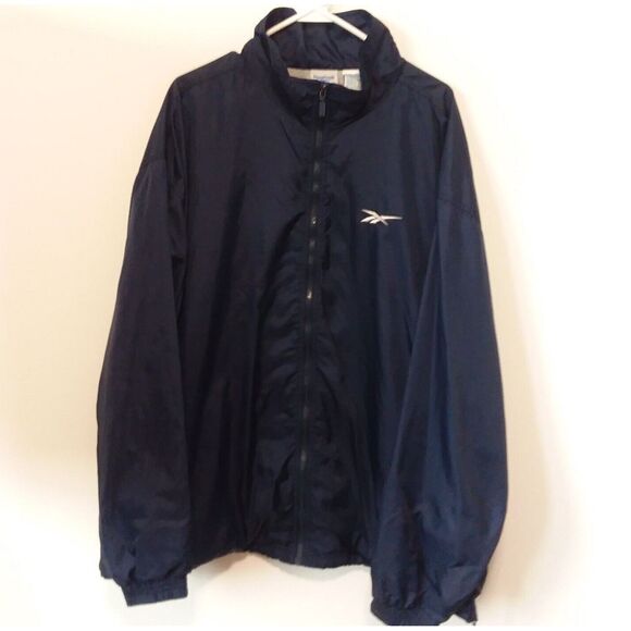 Reebok Other - Vintage 90's Reebok Track Suit‎ Jacket Pants Set Windbreaker Blue Men's Sz XL